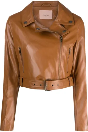 Twin-Set Bikerjacke mit Reißverschlüssen