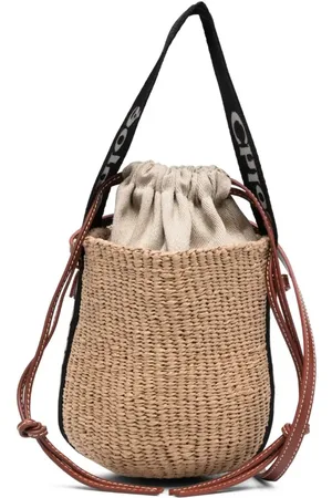 Chloé Kleine Woody Korbtasche
