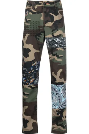 Philipp Plein Gerade Jeans mit Camouflage-Print