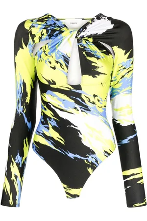 COPERNI Body mit abstraktem Print