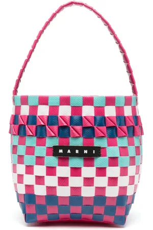 Marni Mini Shopper mit Webmuster