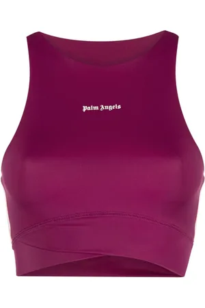 Palm Angels Cropped-Top mit Logo