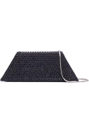 Amina Muaddi Verzierte Superamini Yigit Clutch