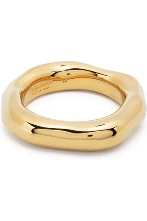 Jil Sander Ring mit graviertem Logo