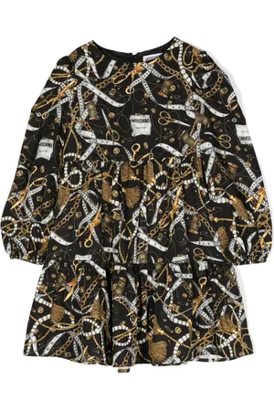 Moschino Kleid mit Ketten-Print