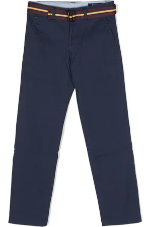Ralph Lauren Gerade Hose mit Gürtel