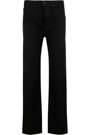 NILI LOTAN Halbhohe Smith Straight-Leg-Jeans
