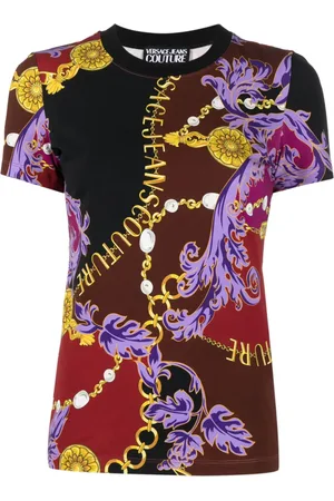 VERSACE T-Shirt mit Logo-Print