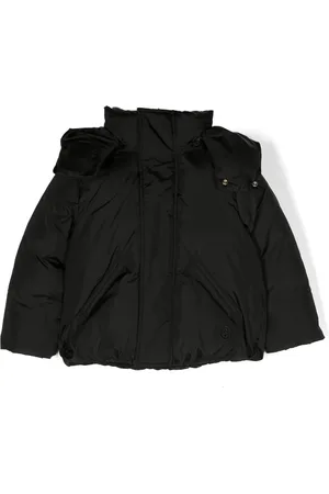 Maison Margiela Gefütterte Kapuzenjacke mit Logo