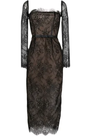 Ana Radu Spitzenkleid mit Blumenmuster
