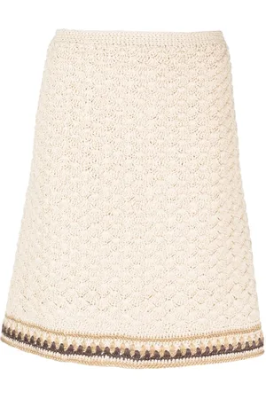 Tory Burch Hoch sitzender Strickrock