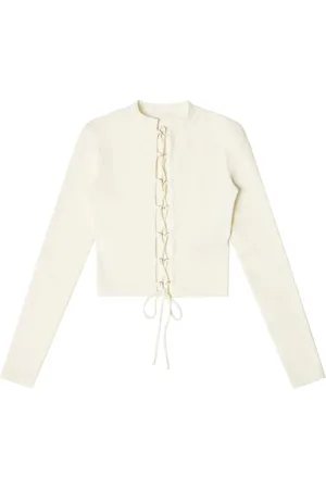 Heron Preston Cropped-Top mit Schnürung
