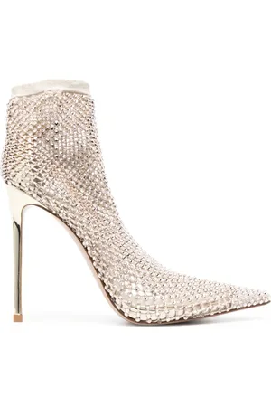 LE SILLA Gilda Stiefel mit Kristallen 120mm