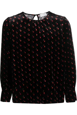 PIERRE-LOUIS MASCIA Bluse mit grafischem Print