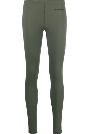 Jil Sander Leggings mit Logo-Print