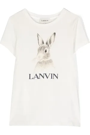 Lanvin Botanica T-Shirt mit Hasen-Print