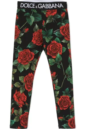 Dolce & Gabbana Leggings mit Blumen-Print