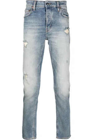 haikure Gerade Jeans mit Stone-Wash-Effekt