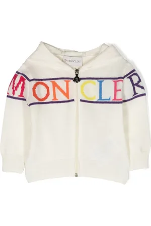 Moncler Kapuzenjacke mit Intarsien-Logo