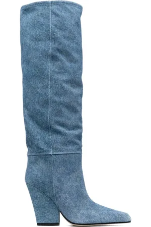 PARIS TEXAS Stiefel aus Lackleder