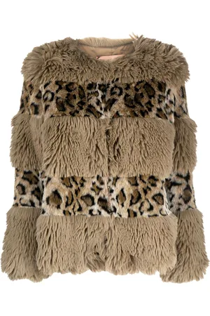 Twin-Set Jacke mit Animal-Print