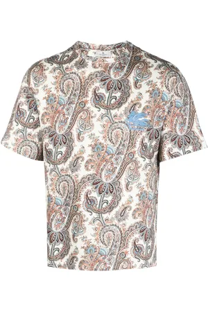 Etro T-Shirt mit Paisleymuster