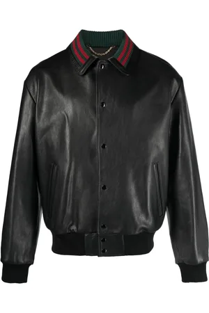 Gucci Bomberjacke aus Leder