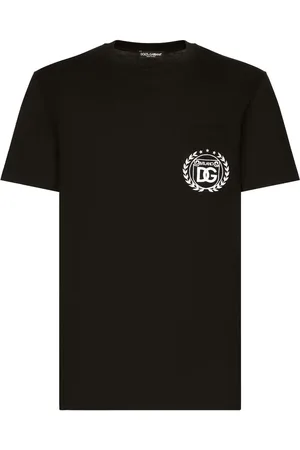Dolce & Gabbana T-Shirt mit Logo-Stickerei
