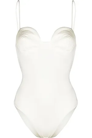 Noire Swimwear Badeanzug mit rundem Ausschnitt