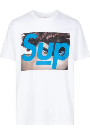 Supreme X Undercover T-Shirt mit Gesicht-Print