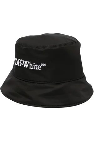 OFF-WHITE Fischerhut mit Logo-Stickerei