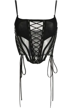 MONSE Bustier mit Schnürung