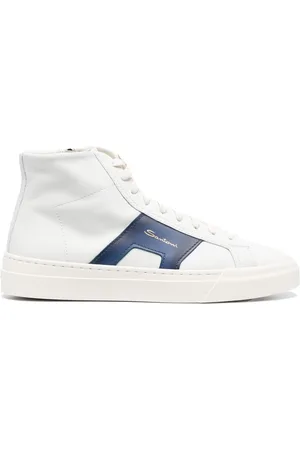 santoni Double Buckle Sneakers