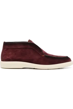 santoni Loafer aus Wildleder