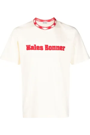 WALES BONNER T-Shirt mit Logo-Applikation