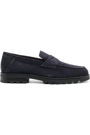santoni Rock Penny-Loafer aus Wildleder