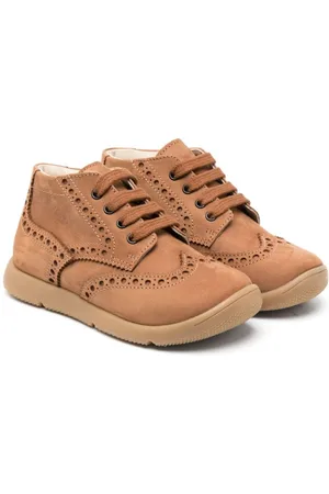 MONTELPARE TRADITION Wildlederstiefel mit Lochmuster