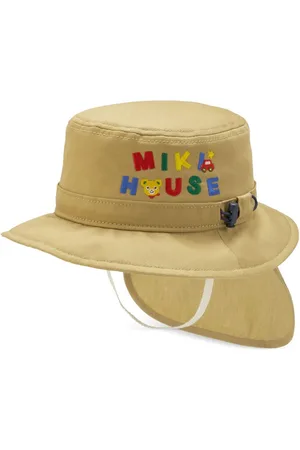 Miki House Fischerhut mit Logo-Stickerei