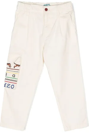 Kenzo Hose mit Logo-Stickerei