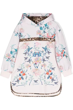 Roberto Cavalli Hoodie mit Blumen-Print