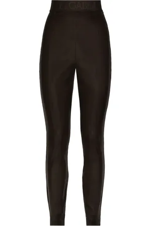 Dolce & Gabbana Leggings mit Logo-Bund