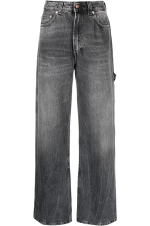 haikure Jeans mit weitem Bein