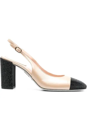 RENE CAOVILLA Pumps mit Strass 80mm