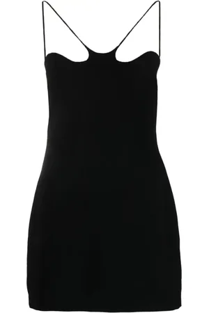 Monot Minikleid mit abgerundetem Ausschnitt