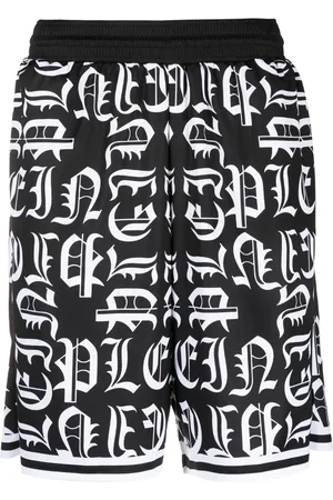 Philipp Plein Gothic Plein Joggingshorts