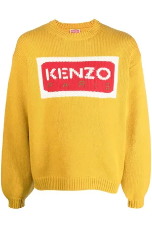 Kenzo Intarsien-Pullover mit Logo