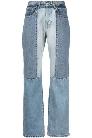 Victoria Beckham Gerade Jeans mit Patches