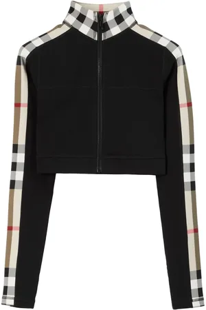 Burberry Cropped-Top mit Vintage-Check
