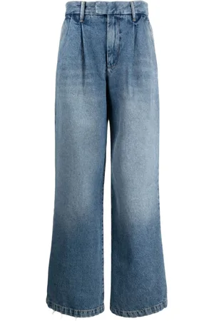 Armarium Halbhohe Wide-Leg-Jeans
