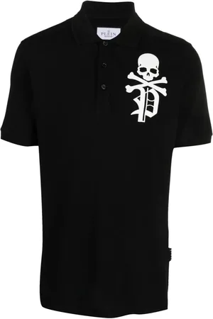 Philipp Plein Skull and Bones Poloshirt